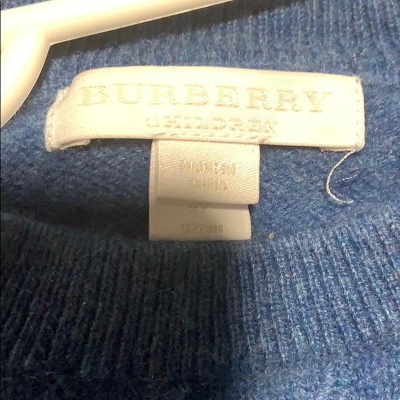 Burberry kids boy sweater size 2y - Picture 2 of 2